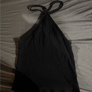 American Eagle Outfitters Black Knit Top